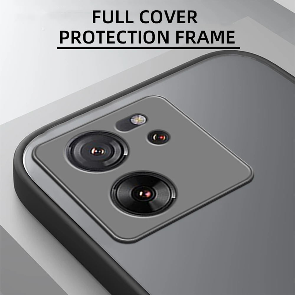 Skin friendly texture Case For Xiaomi 13T Pro 5G Camera Lens Protective Back Cover on for Xiaomi 13T Xiomi Mi 13T Phone Coque