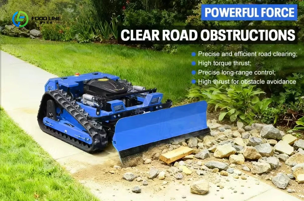 Customized 500mm CE-Certified 24V Robot Lawn Mower Cordless 4-Stroke Agricultural Remote Control High-Performance