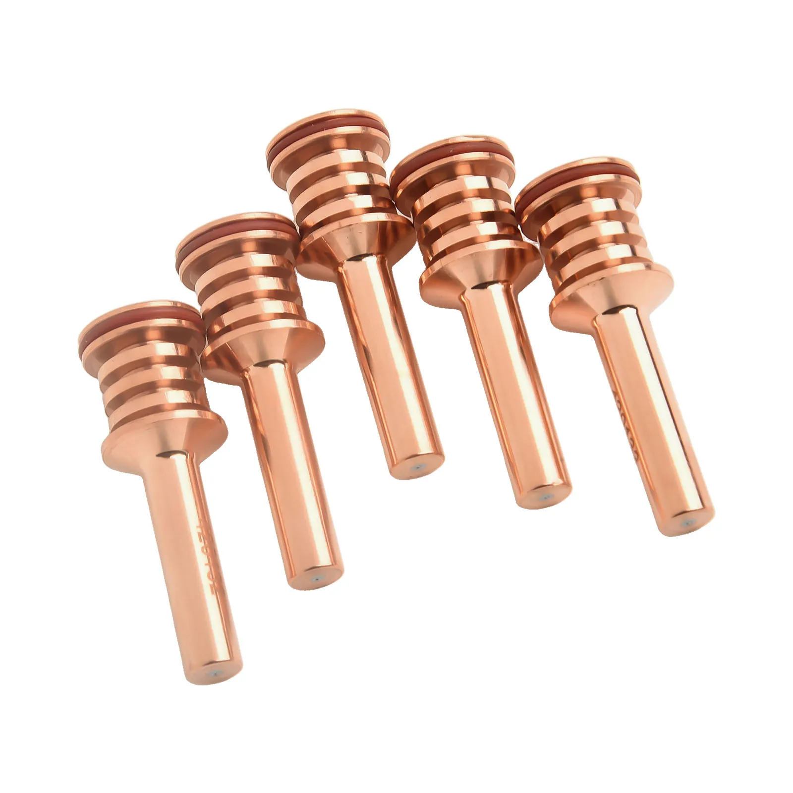 5 Pcs Electrode and 5 Pcs Nozzle Compatible with For PMX 30AIR Plasma Cutting Consumables Replacement Components