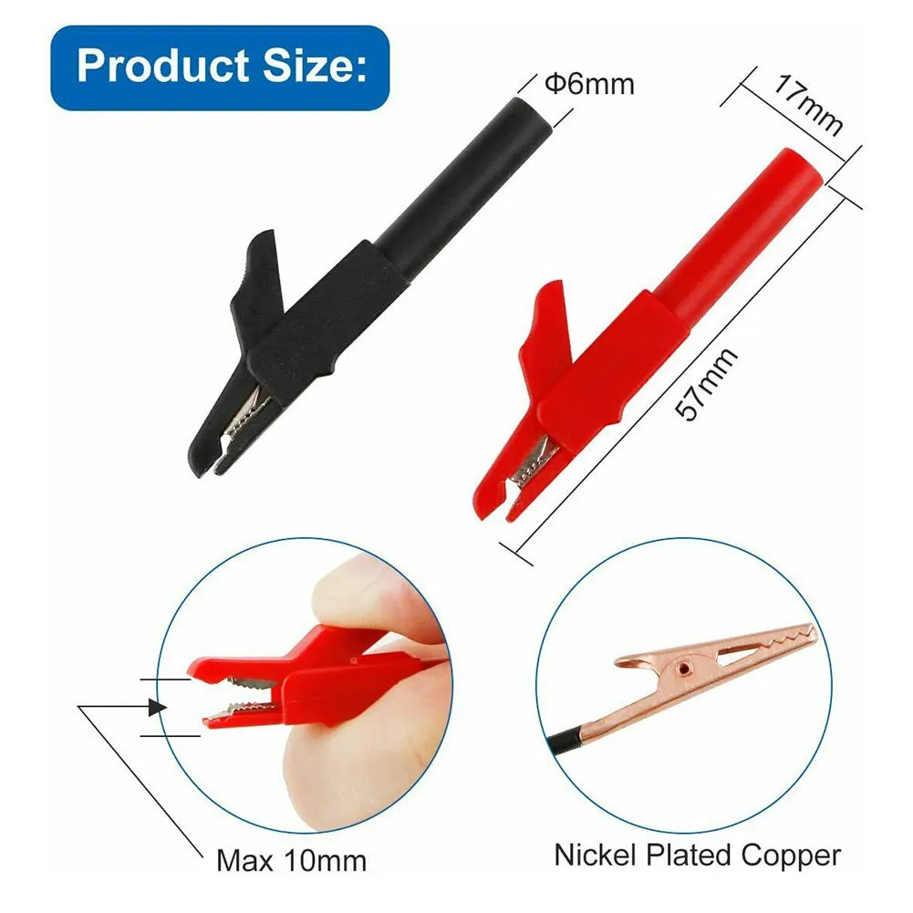 30pcs Back Probe Test Set with For Alligator Clips for Multimeter Use in Automotive Marine Electrical and HVAC For Testing