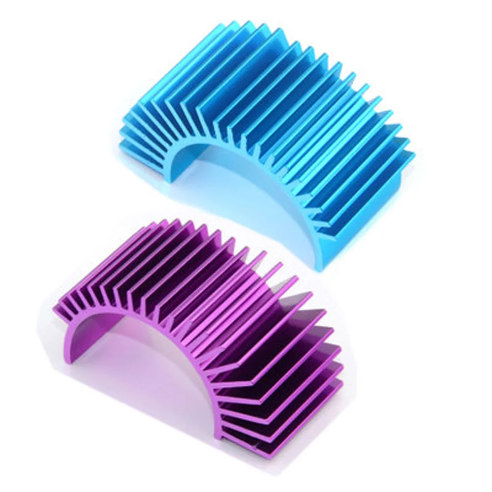 Motor Heatsink 1PCS Racing Aluminum Electric Motor Heat Sink Radiator Cooling Fins for 540 550 3650 3660 Motor RC Car Part