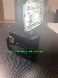 Worklight for hitachi /Hikoki 18V BSL1830 BSL1850 BSL1825 (ship bare light only)