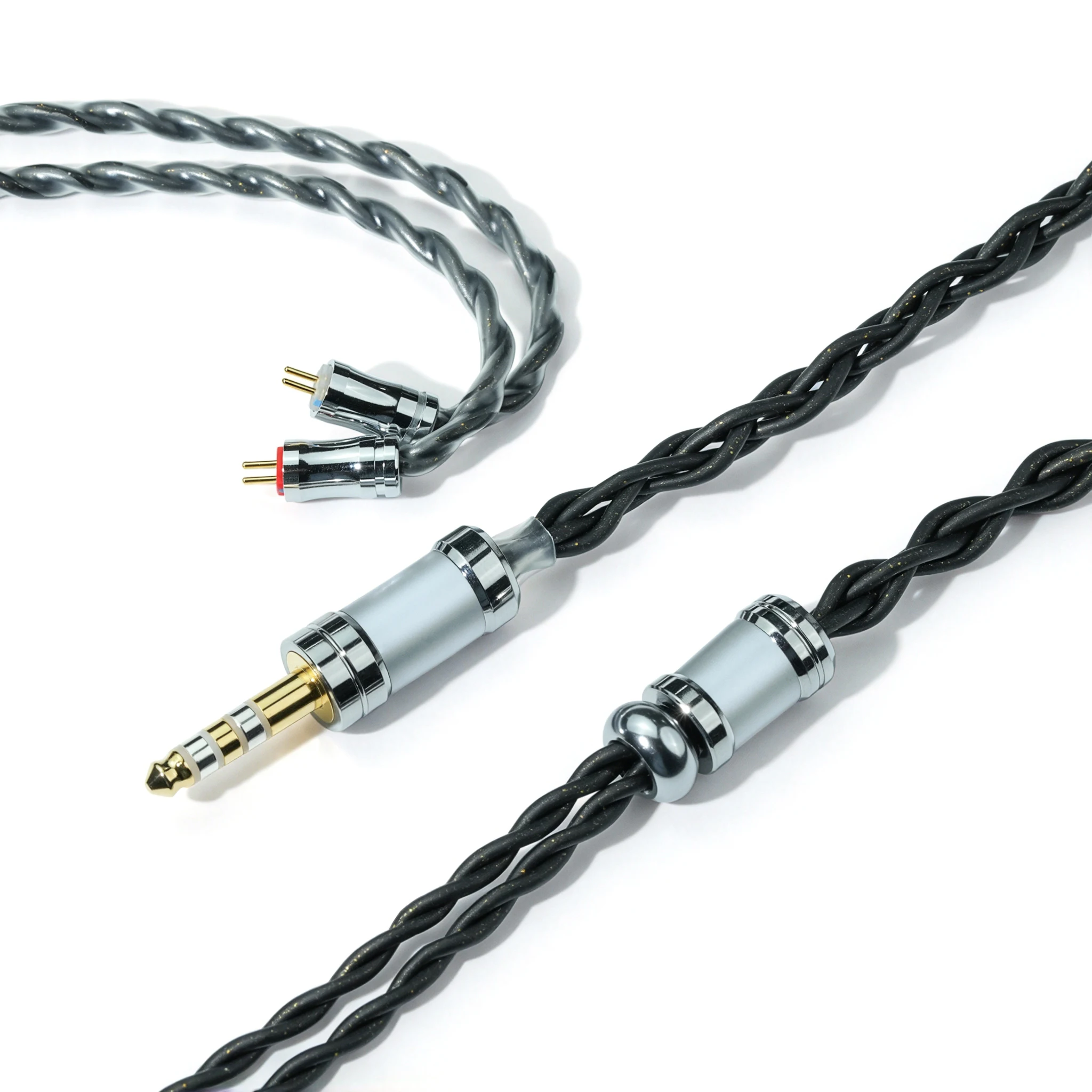 Hedacabl 1ST Starry Night 4-Core IEM Upgrade Cable Furukawa OCC Silver-Palladium Plated 3.5/4.4 Plug for 0.78mm 2Pin QDC IEMs