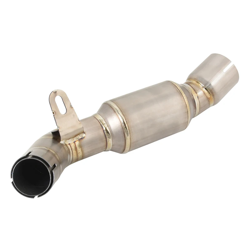 For Benelli Leoncino 800 Any Year Mid Pipe Link Tube Stainless  Steel/ Titanium Alloy Morcycle Exhaust  Connect Mufflers