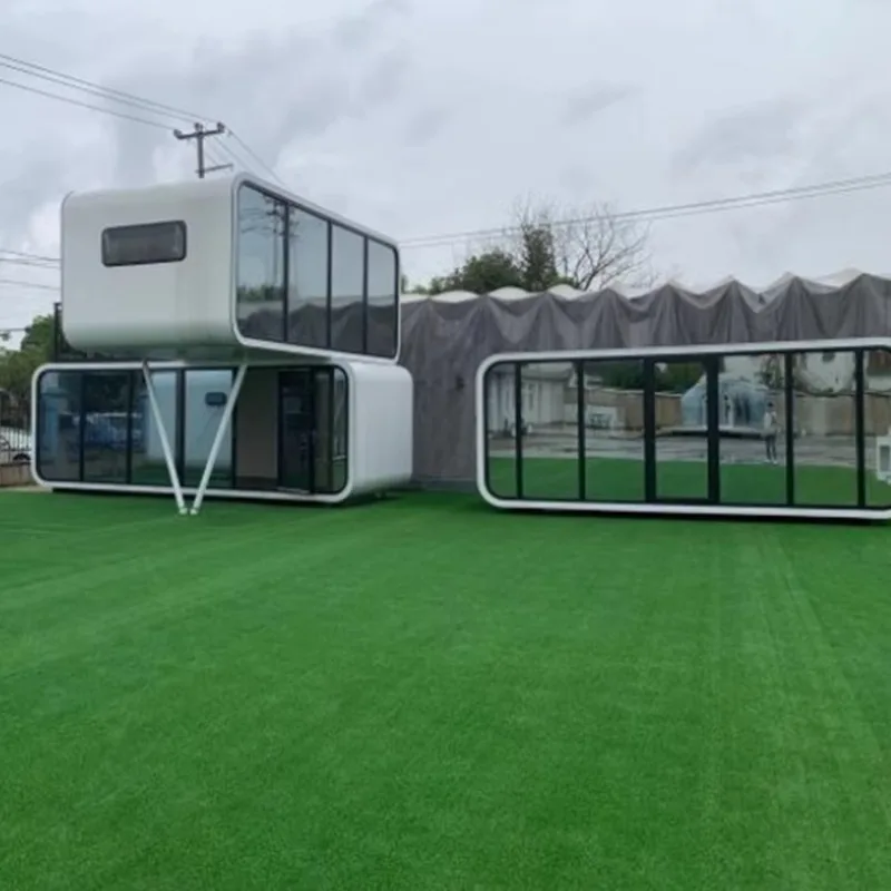 Casa móvil personalizable de fábrica, casa prefabricada de villa, casa barata a la venta