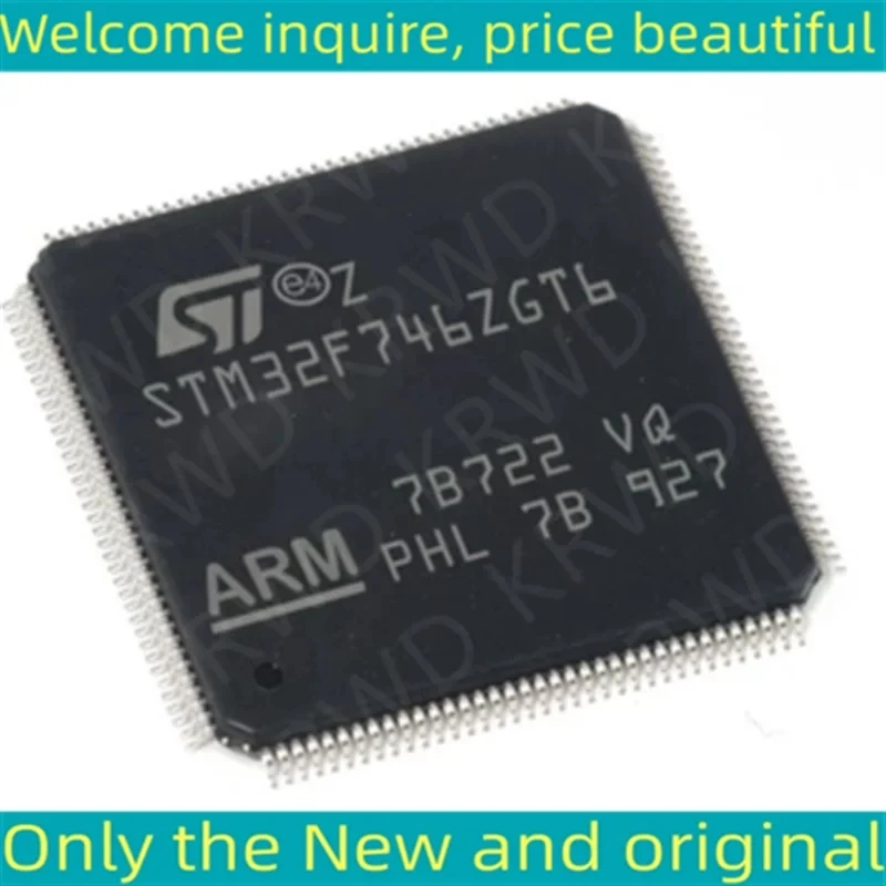 

Новые и оригинальные STM32F746ZGT6, STM32F746ZGT6 STM32F746ZG STM32F746 LQFP144, 2 шт.