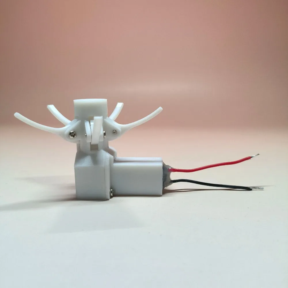 

Automatic opening and closing flower opener Electric mechanical flower simulation flower moving edelweiss opener