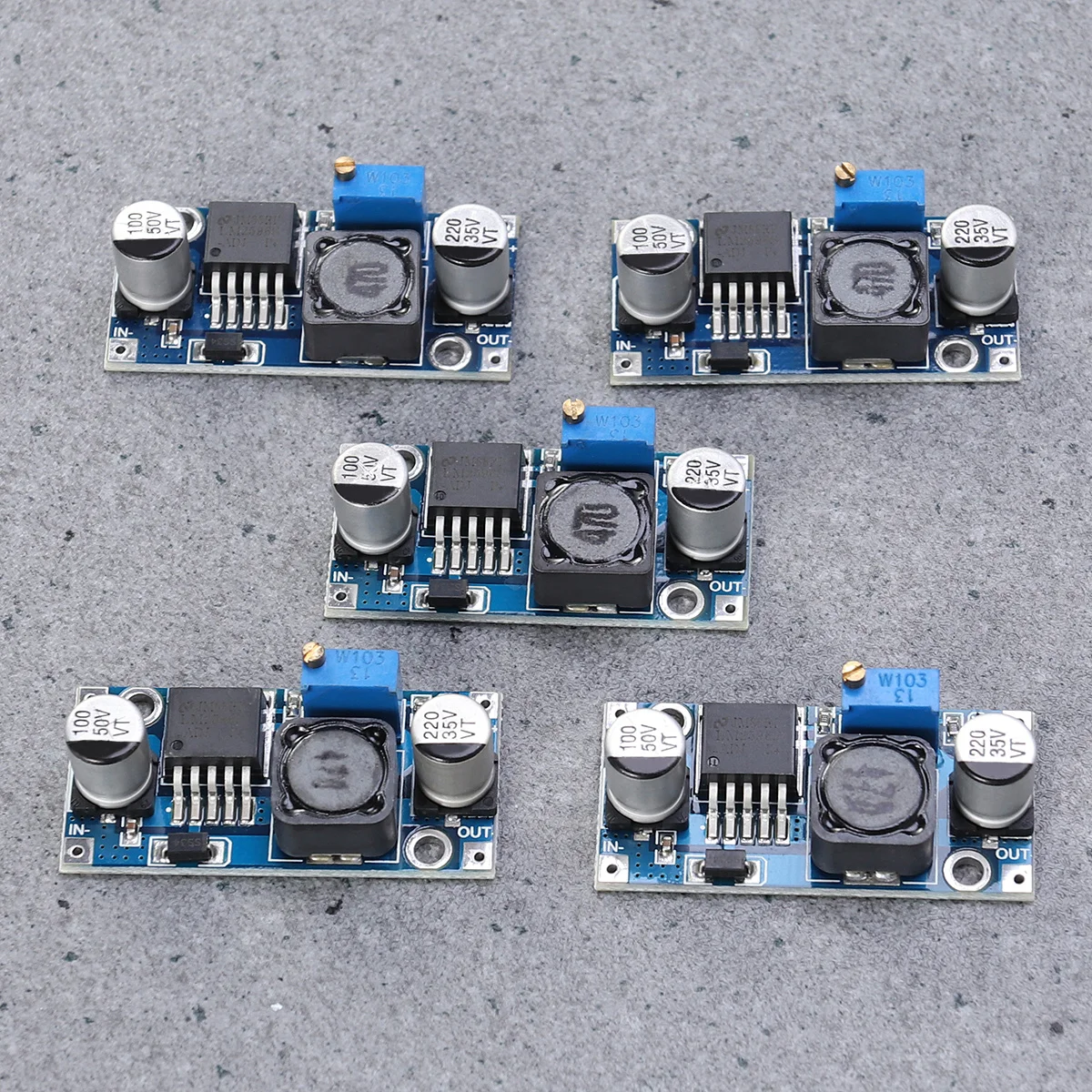 

10pc Power Module Dc-Dc 3A Adjustable Voltage Regulator Converter Input 3.2-46V Output 1.25-35V Step Up Booster Module For