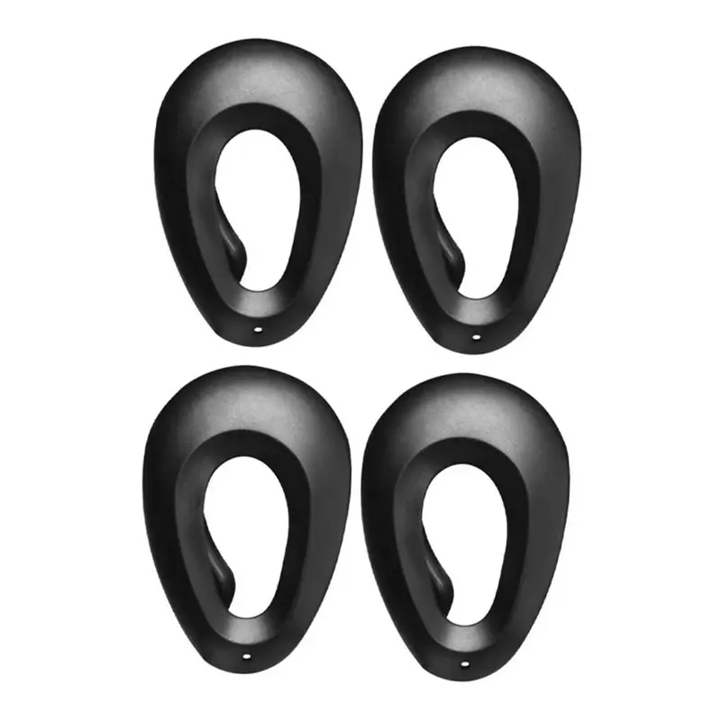 

A60zstyling Tools, 4 шт., профессиональная салонная краска для волос, парикмахерские накладки на уши, наушники, предотвращающие пятна, черные защитные наушникиsmay
