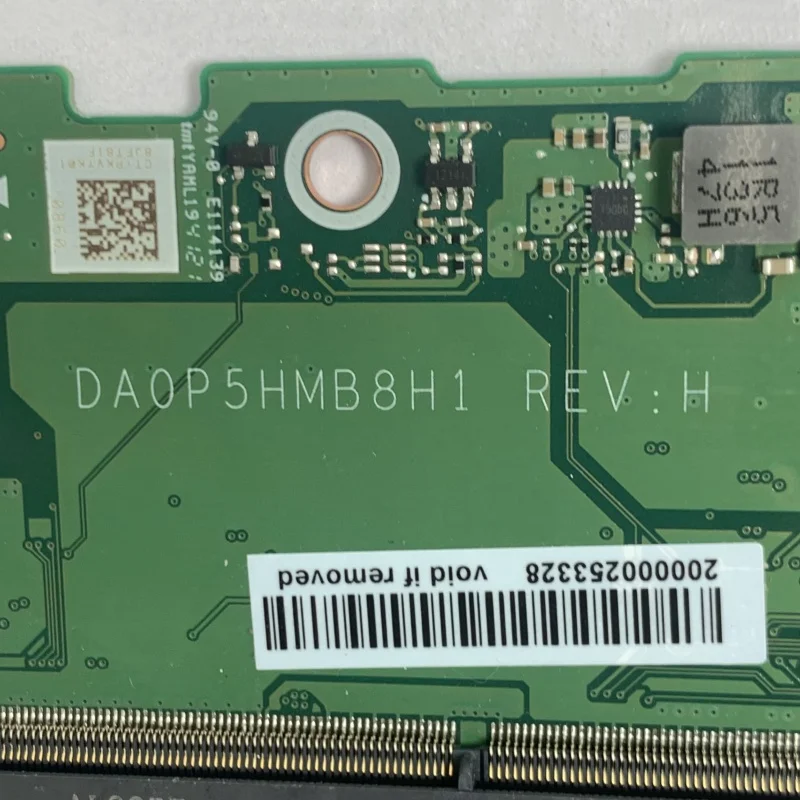 Laptop Motherboard para HP Pavilion 15-DY, DA0P5HMB8H1, Mainboard de alta qualidade, I3-1115G4, I7-1165G7, CPU, 100% testado, funcionando bem