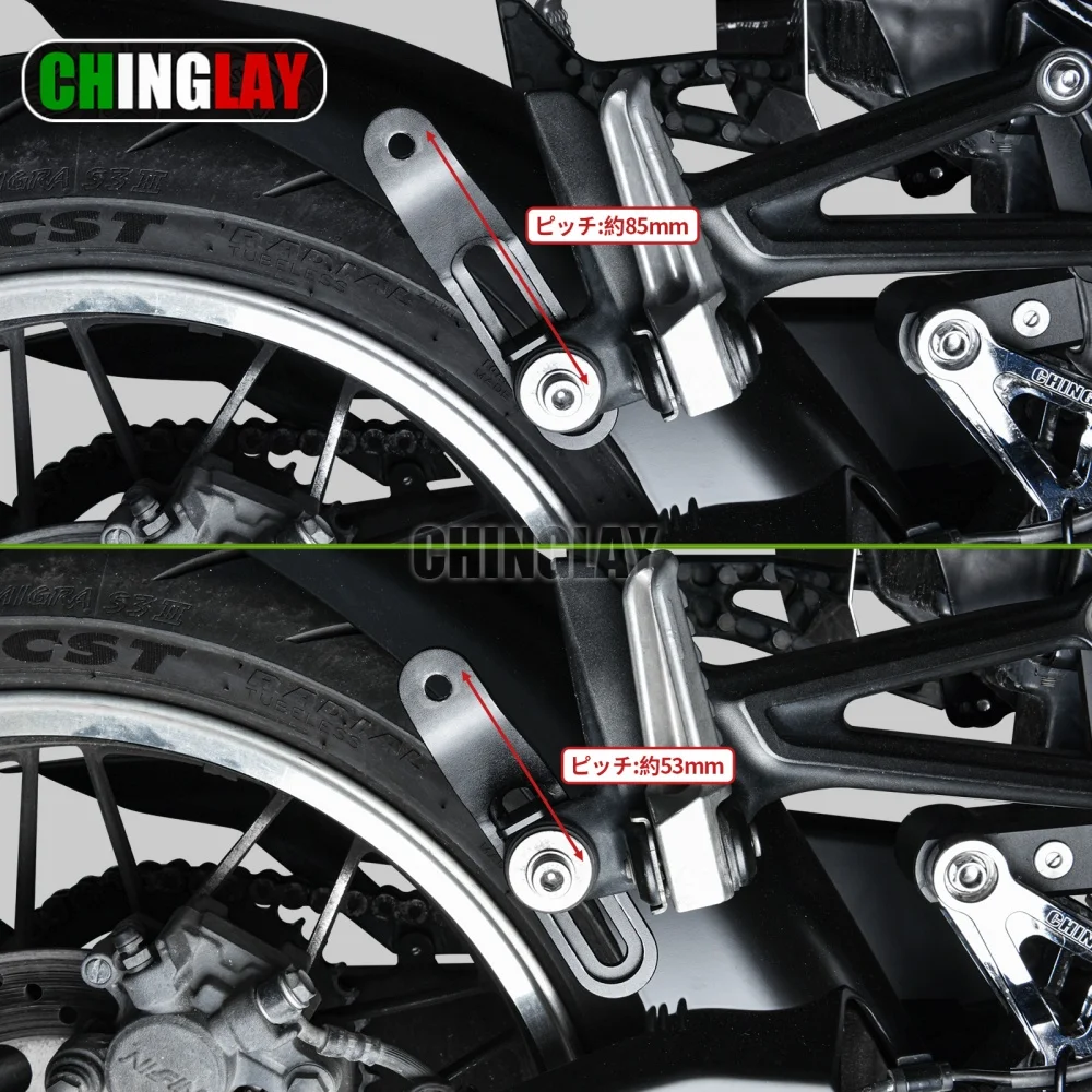 

For Kawasaki Z900RS 2018-2025 muffler adjustment bracket z900rs cafe Muffler hanger accessories Z900RS muffler bracket suitable