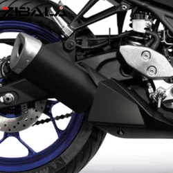 For Yamaha MT-03 MT-25 MT03 MT25 2016-2022-2023-2024 Motorcycle Exhaust Pipe Cover Mid-Section Protector For YZF R25 /R3 /R3 ABS