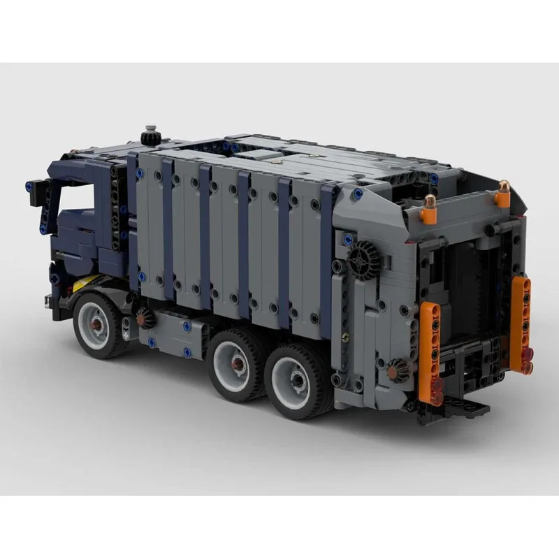 

MOC-213042 City Street Cleaning Vehicle Building Block Model, 936 Pieces, Boys' Children's Birthday Building Block Toy Gift