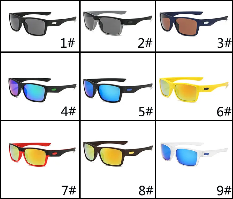 Venta directa del fabricante, nuevas gafas de sol para hombres, marca de comercio exterior, gafas deportivas, gafas de sol para conducción al aire libre 1079