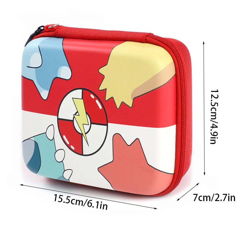 2024 جديد بطاقة الألعاب صندوق تخزين 400 قدرة مجموعة من البطاقات ألبوم هارد شل صندوق تخزين المحمولة ومتعددة الوظائف صندوق تخزين البطاقات