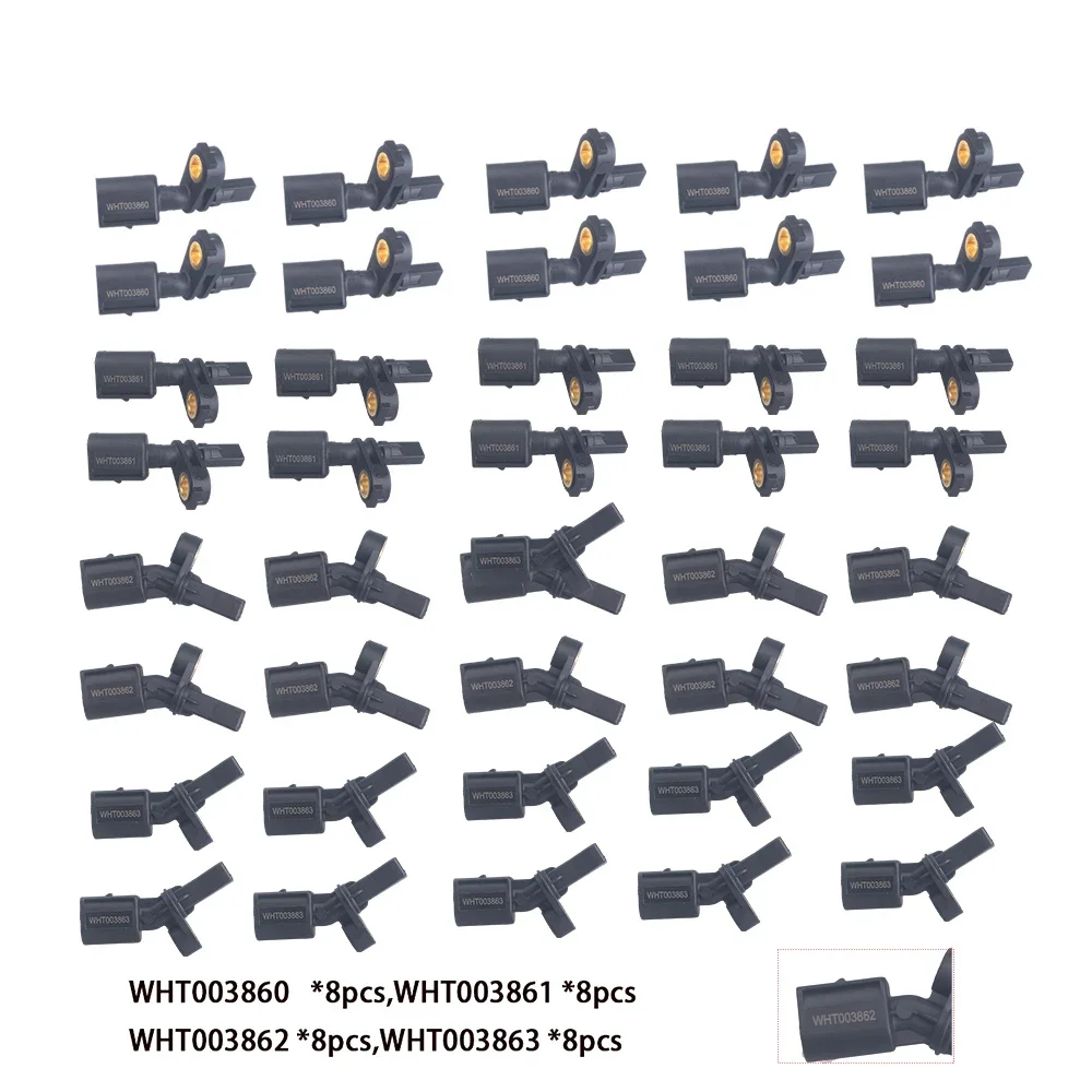 

32Pcs/set Car ABS Wheel Speed Sensor Left Right Front Rear for Audi A2 VW Polo 6R 6C WHT003860 WHT 003 861 WHT 003 862 WHT003863