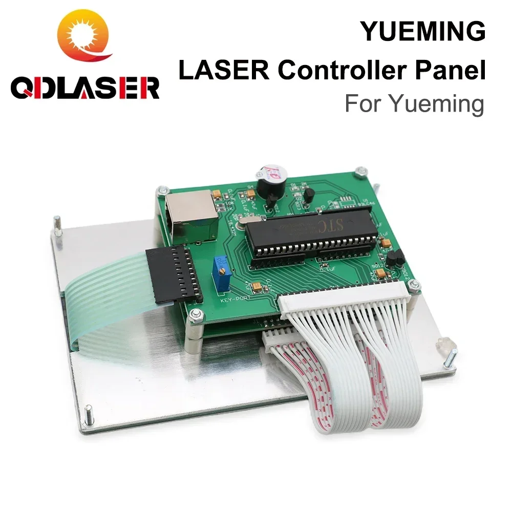 QDLASER Han's YUEMING Laser Controller Button Panel for Laser Engraving and Cutting Machine Replacement Parts