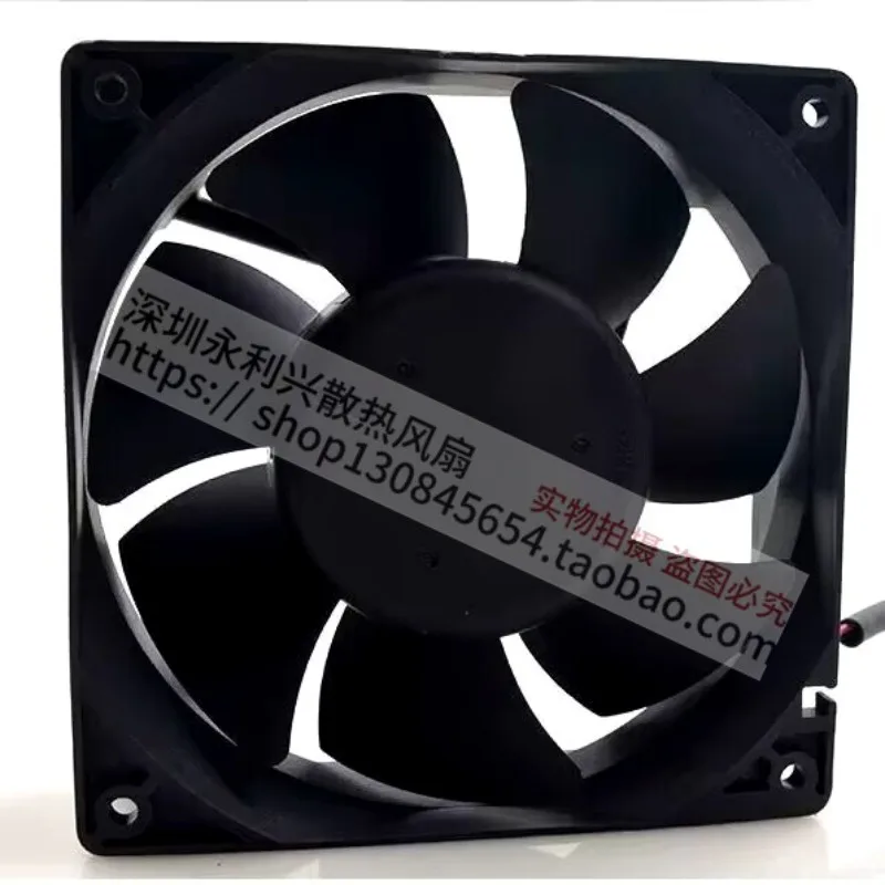 DC24V 1.25A Industrial Axial Cooling Fan High Efficiency Heat Dissipation Fan for Inverters Durable Low Noise Ventilation Fan He