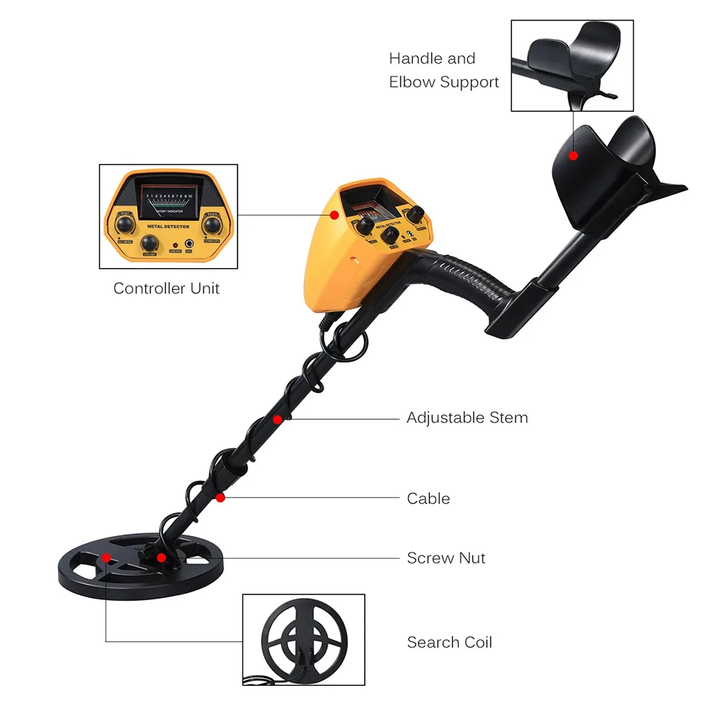 GTX5030 Underground Metal Detector for Metal Detection with Waterproof Probe