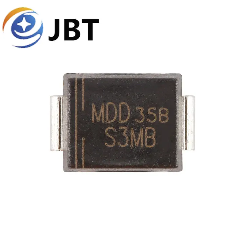 100PCS S3MB S2M SMB (DO-214AA) 1000V SMD General Diode 3A/1000V 2A/1000V