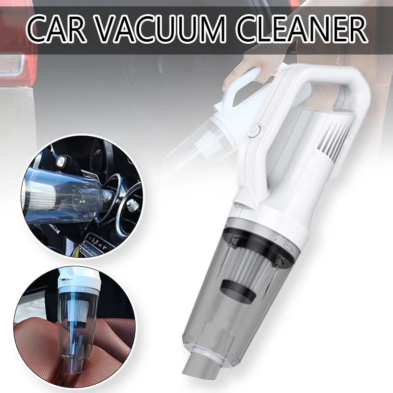 Wireless USB Rechargeable Handheld Vacuum Cleaner For Home Car 12000Pa Large Suction Vacuum Cleaner Collector Aspirator