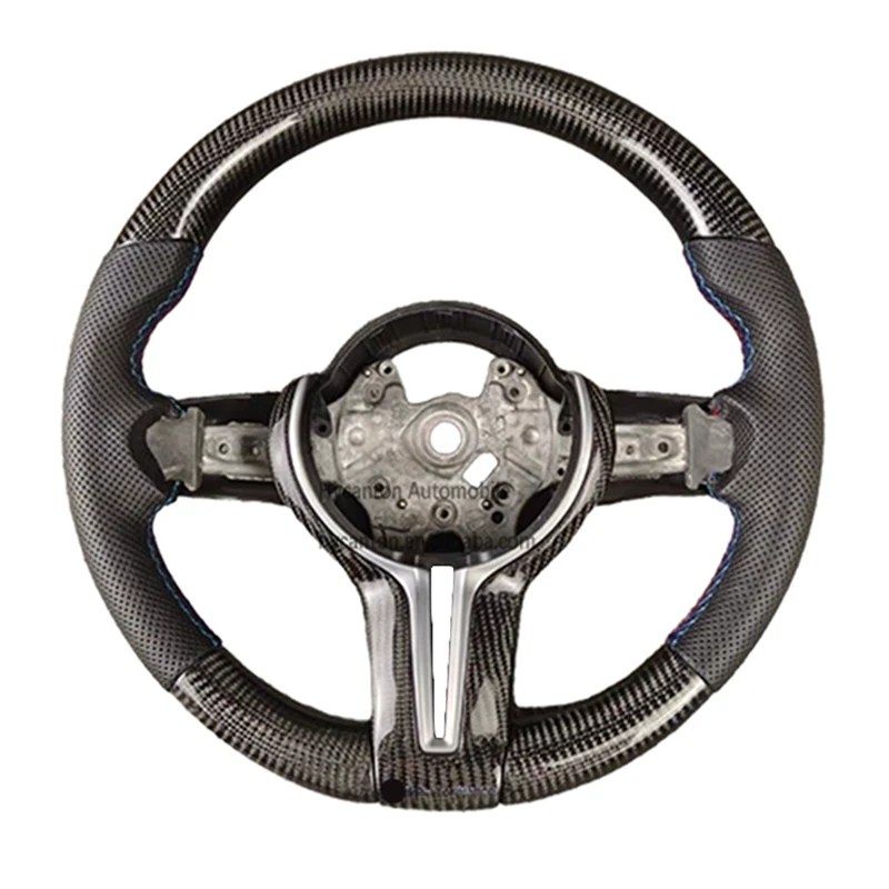 

Высококачественная перфорированная кожа m Performance из углеродного волокна для BMW F10 F30 F90 F01 F02 F12 F13 автомобильный руль