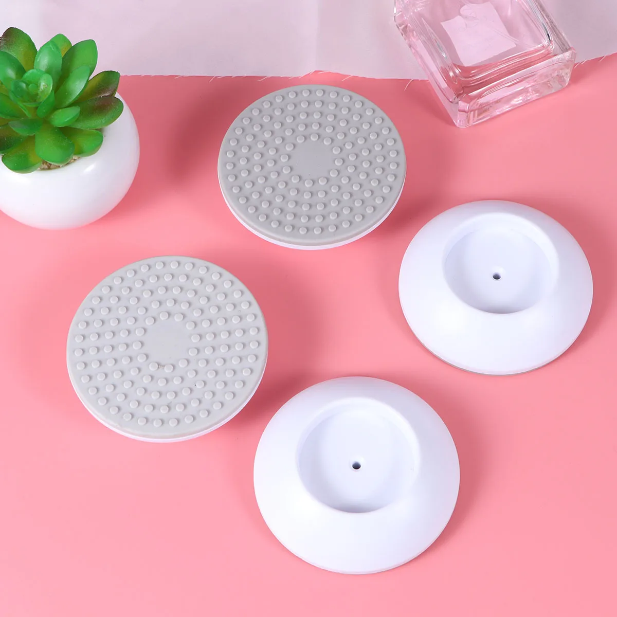 4 قطعة 75 مللي متر جدار حماية الحرس منصات لبوابة الطفل سلامة مصدات الحائط صالح الضغط شنت بوابات حماة باب الحيوانات الأليفة #1