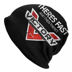 Theres Fast And Then Theres Victory Bonnet Homme Outdoor Thin Hat Victory high ball Skullies Beanies Caps For Men Women Style