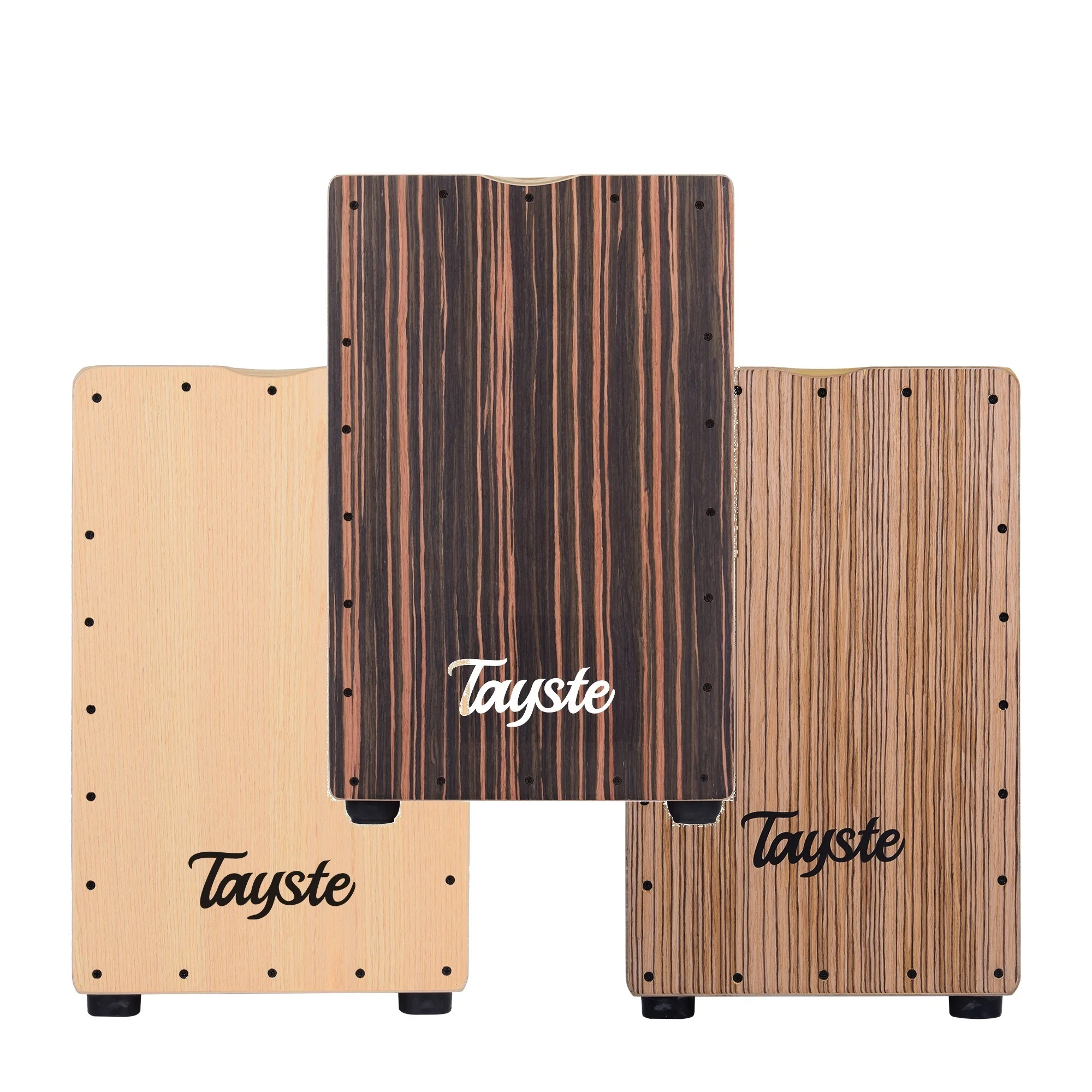 Wood Cajon Box Drum Percussion Musical Instrument For Band Stage Performance Live Show Music Beginner Daily Home Practice