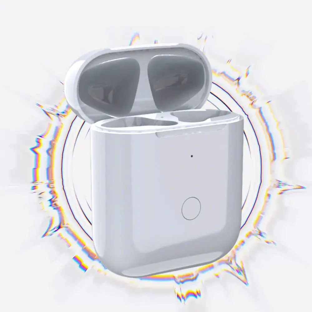 Зарядный чехол для AirPods 1/2, 700 мАч, зарядное устройство для беспроводных наушников, беспроводной/проводной чехол, порт Type-C/IOS, сменный чехол для наушников