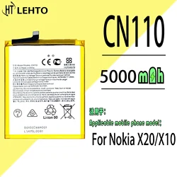 100% Original CN110 High Quality Replacement Battery For Nokia X20 X10 Phone Batteries Bateria