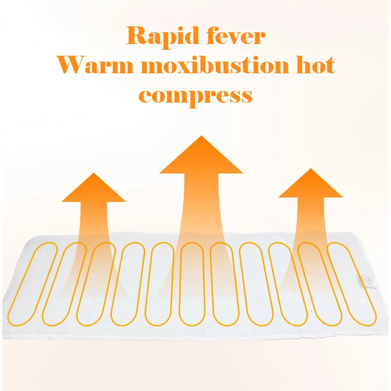 Electric Moxibustion Pad Heating Warm Massage Blanket 9-level Constant Temperature Timing Relaxed Body Helps Sleep Massage Mat