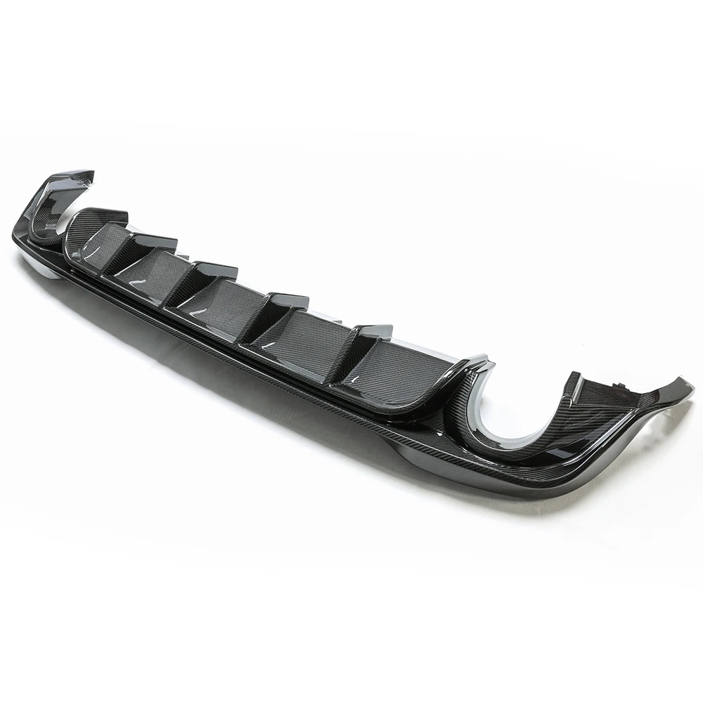 

GTI Style Rear Carbon Rear Diffuser Bumper Lip for Volkswagen VW Golf VIII MK8 GTI Hatchback 4-Door 2020+ Body Kit