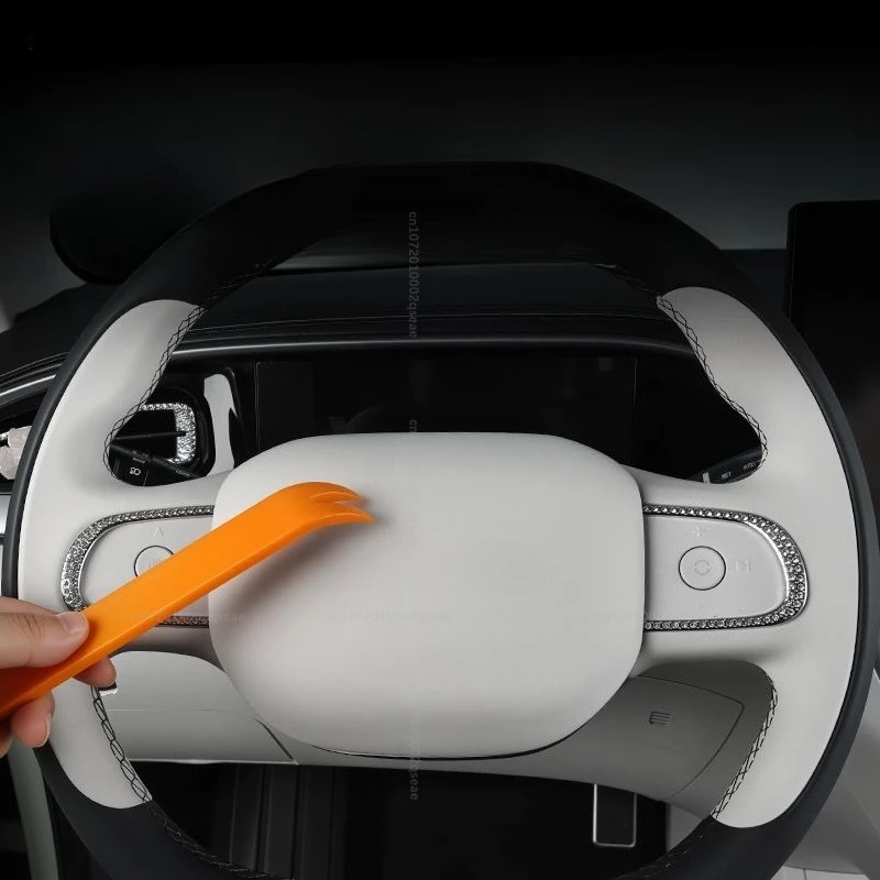 Für Geely EX2 / Proton eMAS 5 2025 2026 Auto-Lenkrad-Silikonabdeckung Rutschfest Verschleißfest Innenzubehör – Detail 3