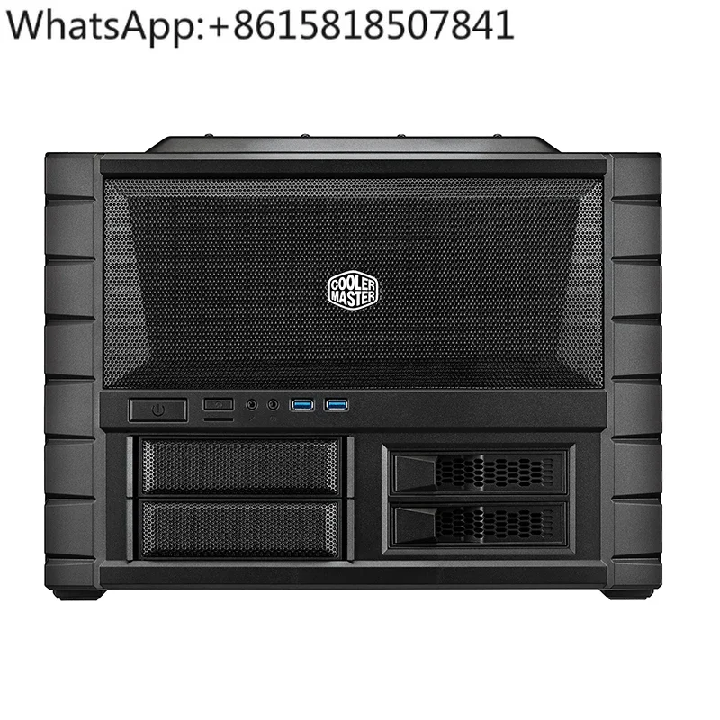 Chassi Computacional Personalizado, HAF XB EVO, Apoiando ATX Motherboard, Chassi Horizontal com Ventiladores Duplos