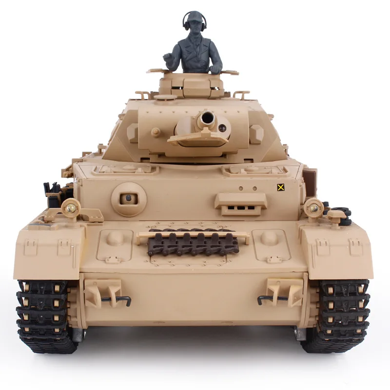 Henglong 3858-1 Medium Sized Remote Controlled Competitive Tank Vehicle Simulation Military Model Tank Children'S Toy Gift