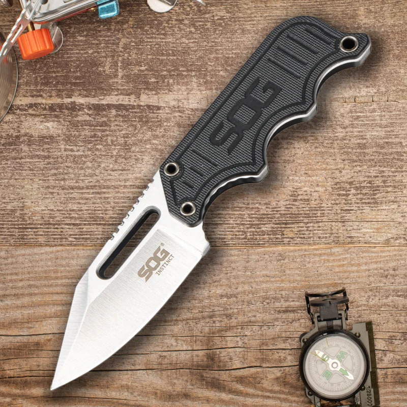 Small Fixed Blade Knife Tactical Pocket Knife, Ideal for Mountaineering, Exploration, Rescue, Camping, EDC -Perfect Gift for Men