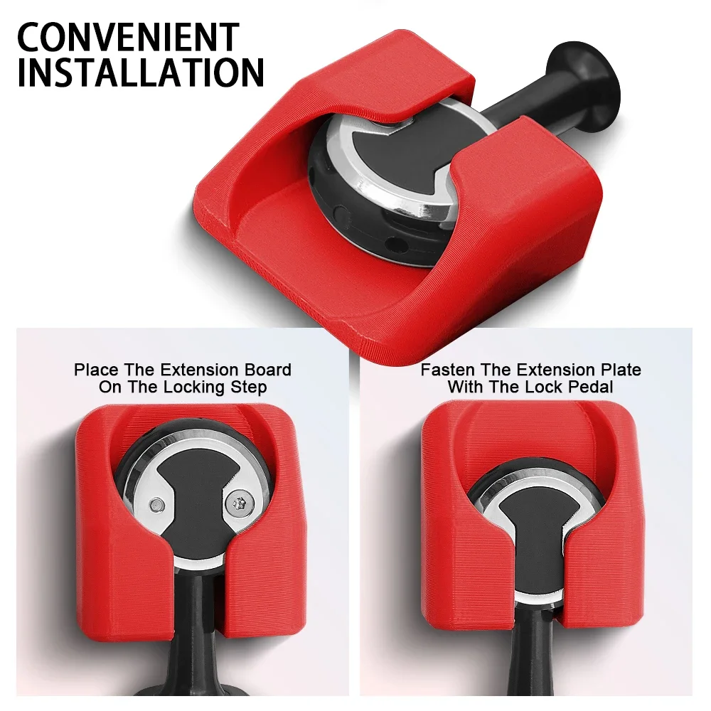 1 زوج قفل الدراجات محول قفل دواسة إلى شقة دواسة محول لواهو SpeedPlay كليبليس الدواسات الذاتي قفل محول #3