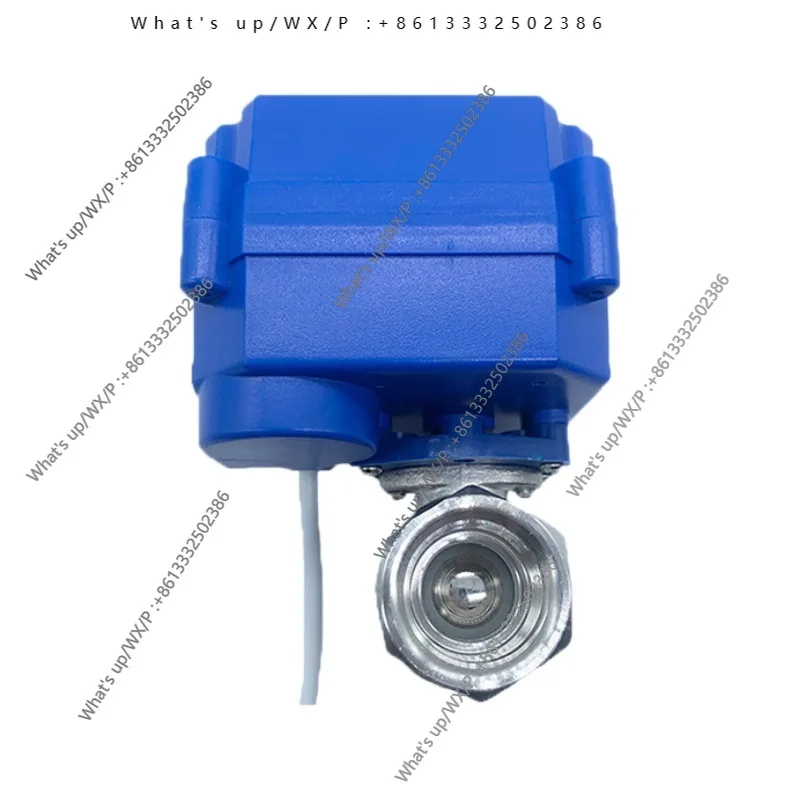 

Stainless steel miniature electric ball valve 220v24v12v four-six points two-way miniature electric ball valve water valve