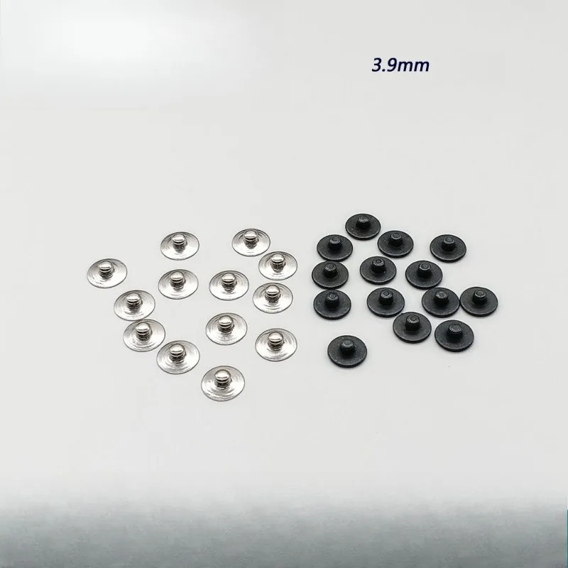 3.9mm Electrode Male Snap with ABS Silver Chloride Plated Base, ECG EEG Bio-Signal Electrode Connector Accessory