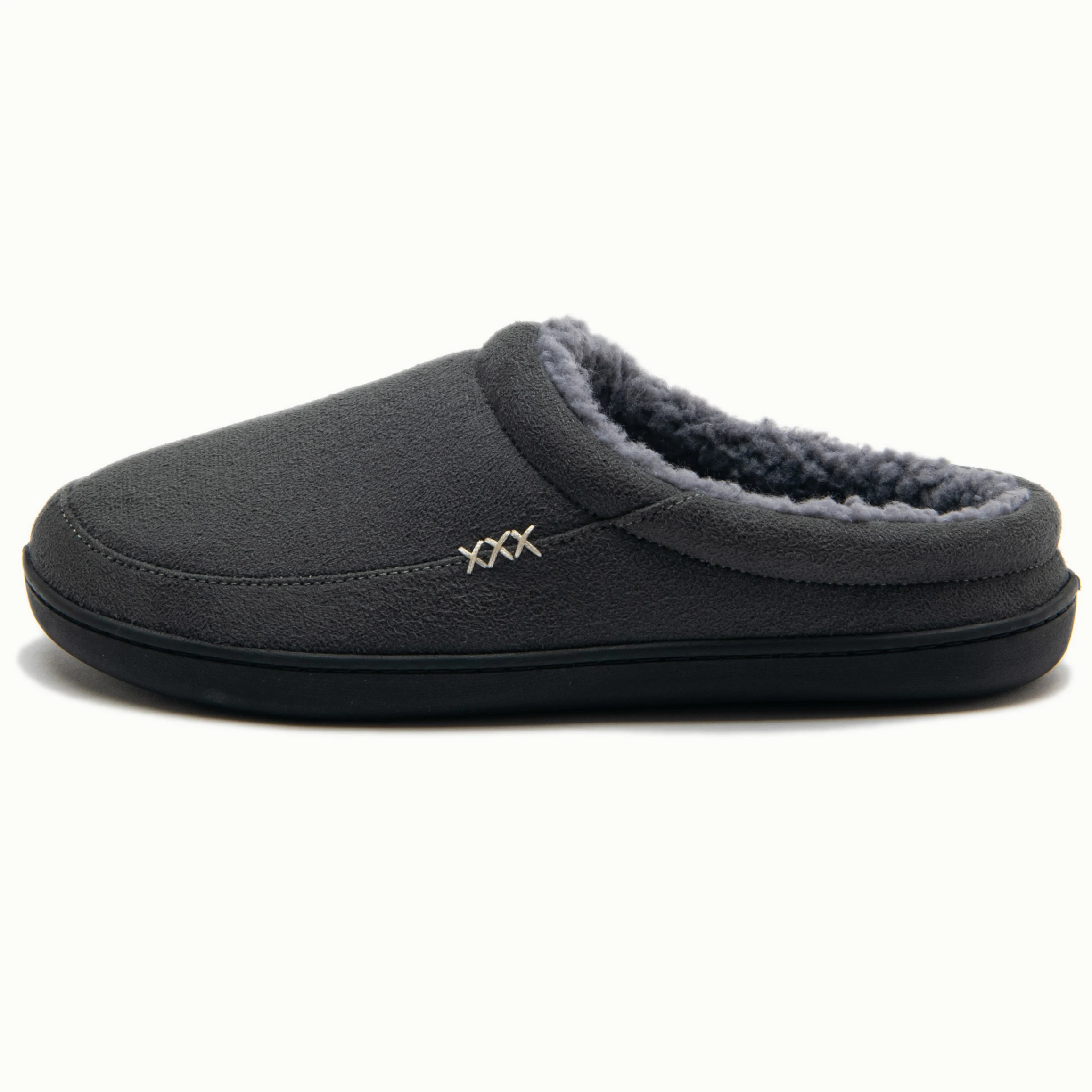 Cotton slippers men winter indoor home with cashmere warm can be worn outside the dirty cotton shoes