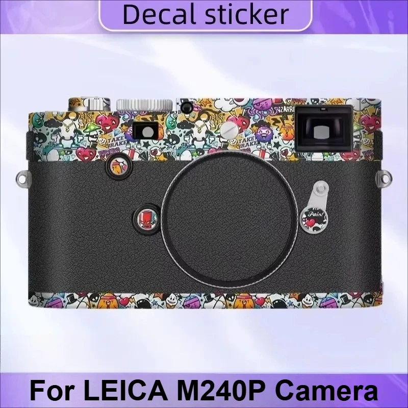 

Защитная виниловая пленка-наклейка для камеры LEICA M240P, защитное покрытие для корпуса Leica M240 P, антицарапийная наклейка-деколь, защитная пленка-покрытие