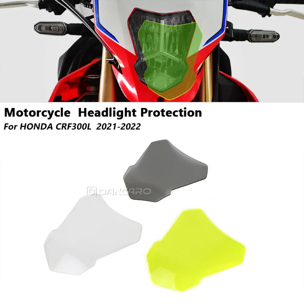 

Защитный экран для передней фары мотоцикла Honda CRF300L 2021-2022