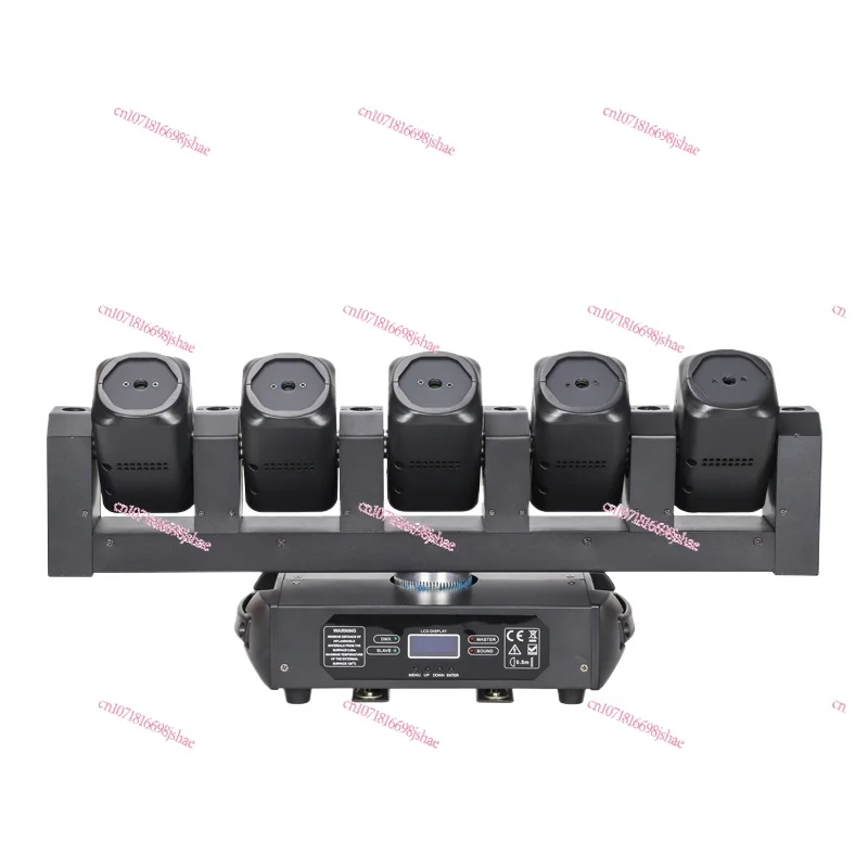 RGB 5*5W Multi-head Laser Light Moving Head Stage Lighting for KTV Bars Banquet Halls Indoor Nightclub DJ Event Light