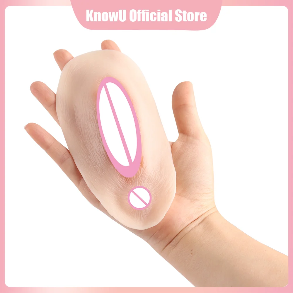 KnowU Silicone Female Vaginal Pads For Crossdressing Hidden Vulva Shemale Male to Female Transgender Queen Cosplay