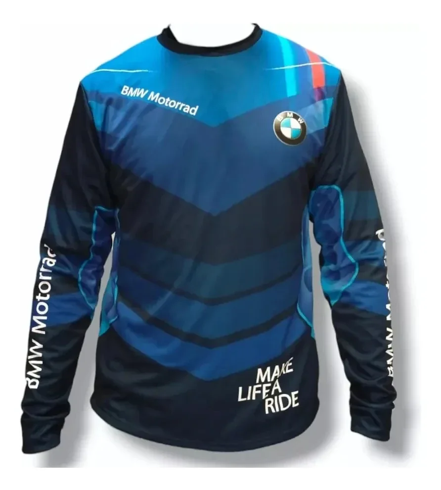 

Summer Men's BMW M Power Long Sleeve Sports T-shirt Sports Motorcycle Racing Vintage Classic Print Casual Wear​