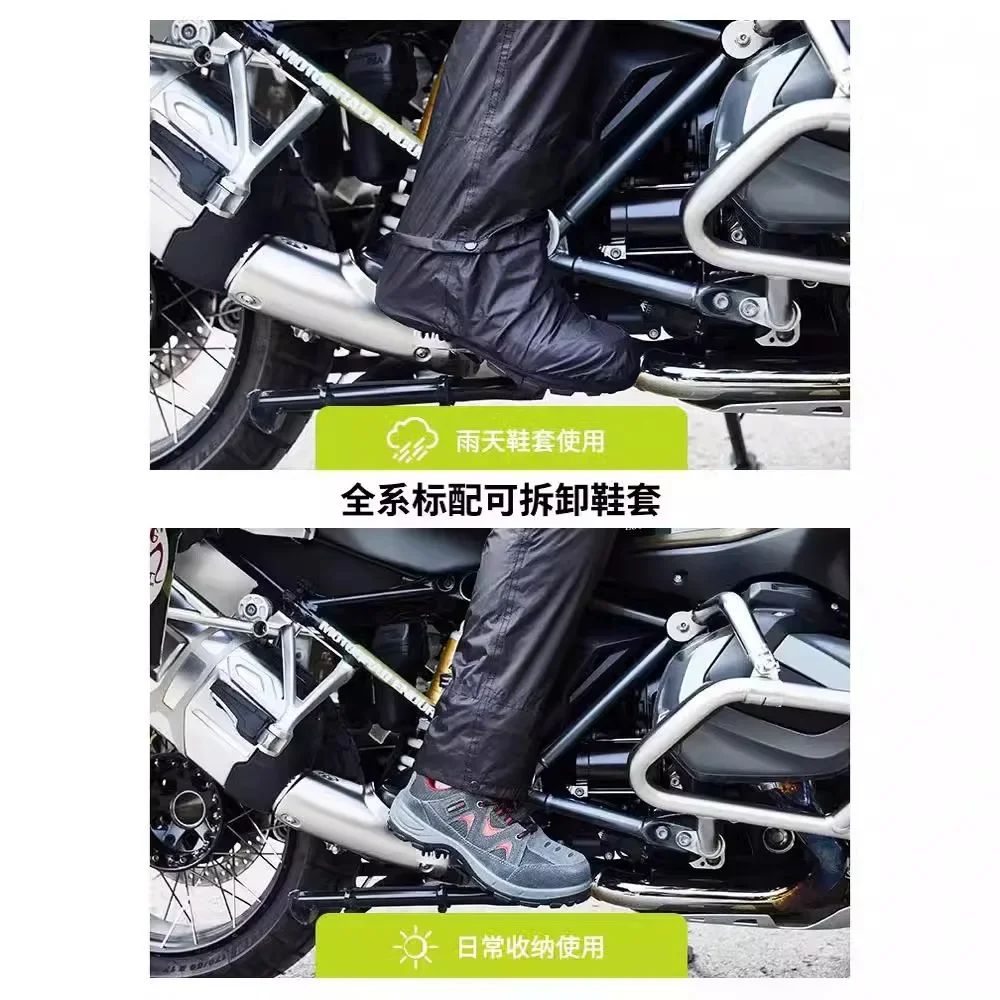 Perfect Raincoat Rain Pants Split Reflective Traffic Motorcycle Adult Men Riding Rainstorm Raincoat