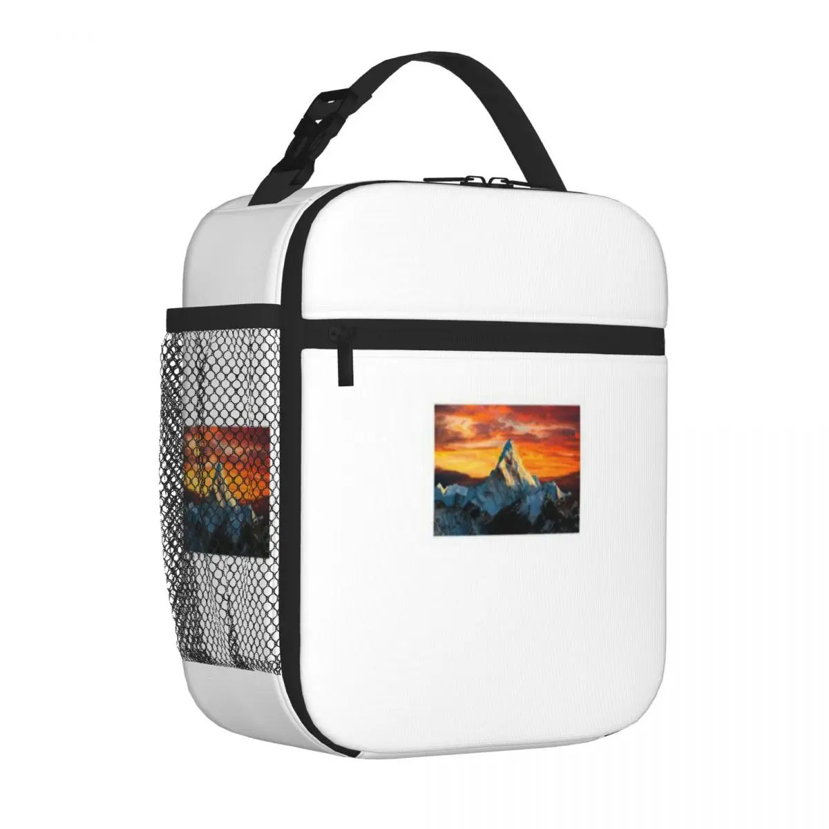Hot Sale Nature Modern Foldable Lunch Bag Preschool Lunch Shoulder Lunch Bag