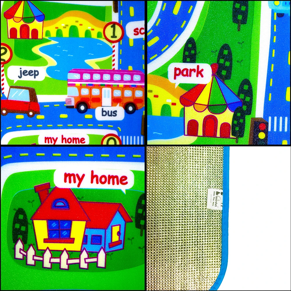 Children\'s Carpet Development Mat Foam Baby Play Mat Toys Children\'s Mat Play Mat Jigsaw Carpet Household Goods Outdoor Blanket