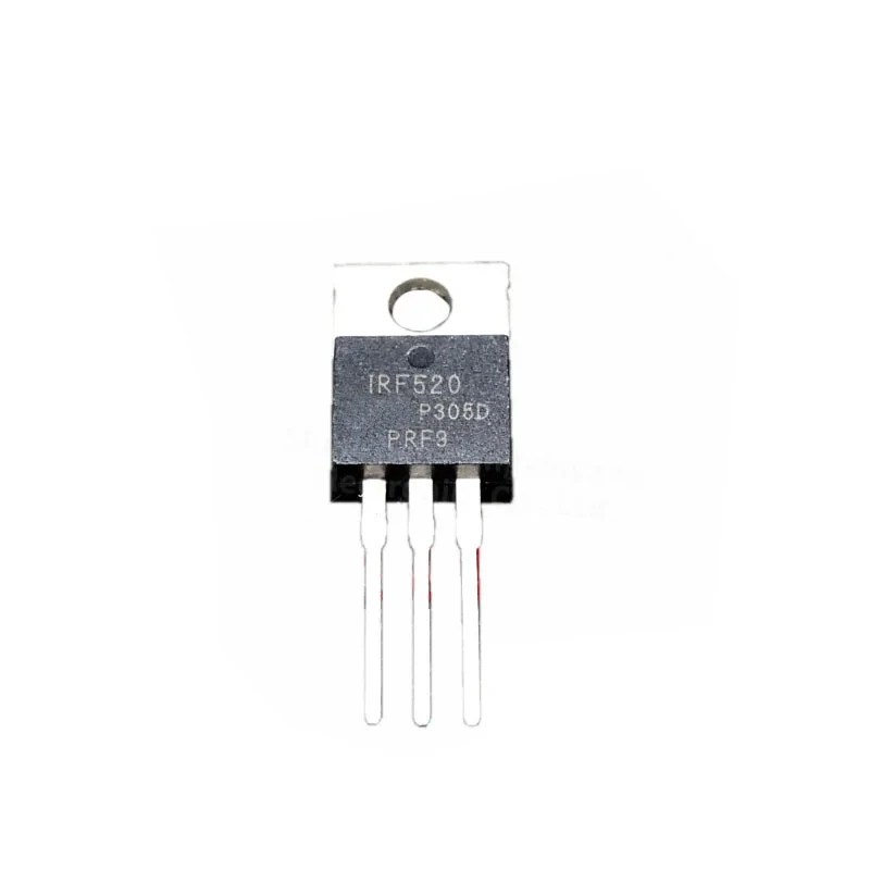 10PCS IRF520 package TO-220 MOS FET 100V 10A